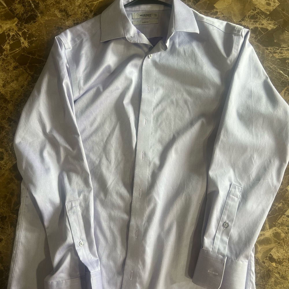 Men’s Murano Slim Fit Dress Shirt lavender